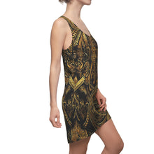 Load image into Gallery viewer, Women&#39;s Racerback Dress Daggers design by Calico Jacks
