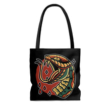 Load image into Gallery viewer, Snake Bite Tote Bag