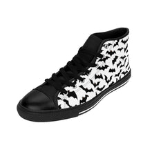 Load image into Gallery viewer, 5 Men's High-top Sneakers White Bats by Calico Jacks