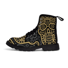 Load image into Gallery viewer, 5 Men's Canvas Boots Ace Skull by Calico Jacks
