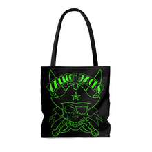 Cargar imagen en el visor de la galería, Green Skull Tote Bag