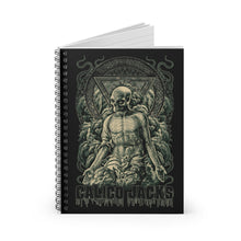 Cargar imagen en el visor de la galería, 2 Martyr Note Book Spiral Notebook Ruled Line by Calico Jacks