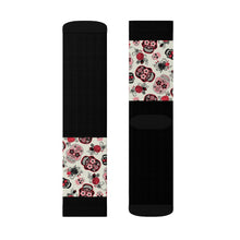 Load image into Gallery viewer, 11 Sugar Skull Tops of Socks by Calico Jacks