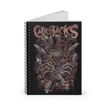 Cargar imagen en el visor de la galería, 2 Slave Note Book Spiral Notebook Ruled Line by Calico Jacks