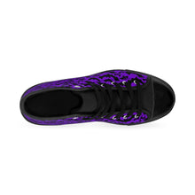 Load image into Gallery viewer, 2 Women's High-top Sneakers Purple Bats by Calico Jacks