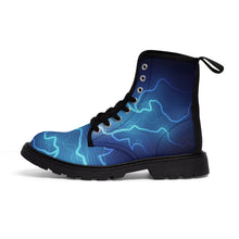 Charger l'image dans la galerie, Women's Canvas Boots Lightning Strikes by Calico Jacks