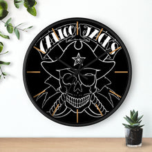 Cargar imagen en el visor de la galería, 12 Wall clock Skull White design by Calico Jacks