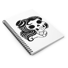 Lade das Bild in den Galerie-Viewer, 3 Skull Woman Note Book - Spiral Notebook - Ruled Line by Calico Jacks