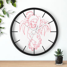 Cargar imagen en el visor de la galería, 10 Wall clock Hula Red design by Calico Jacks