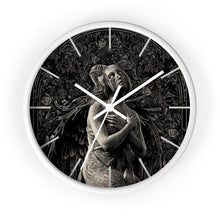 Load image into Gallery viewer, 8 Wall clock Feathers design by Calico Jacks
