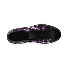 Load image into Gallery viewer, 2 Women's High-top Sneakers Skulls and Amethysts  by Calico Jacks