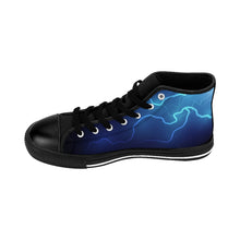 Load image into Gallery viewer, 7 Men's High-top Sneakers Lightning Strikes by Calico Jacks