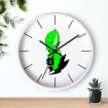 Cargar imagen en el visor de la galería, 7 Wall Clock Green Frankies Girl design by Calico Jacks