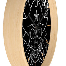 Cargar imagen en el visor de la galería, 4 Wall clock Skull White design by Calico Jacks