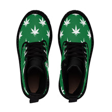 Charger l'image dans la galerie, 6 Women's Canvas Boots Green Leaf by Calico Jacks