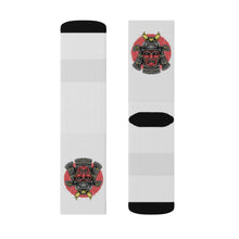 Cargar imagen en el visor de la galería, 1 Samurai on White Socks by Calico Jacks