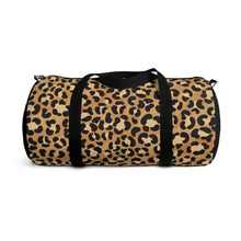 Load image into Gallery viewer, 10 Leopard Print Duffel Bag design by Calico Jacks

