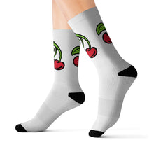 Load image into Gallery viewer, 4 Cherry Socks by Calico Jacks