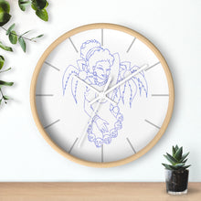 Cargar imagen en el visor de la galería, 1 Wall clock Hula Blue design by Calico Jacks