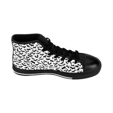 Load image into Gallery viewer, 4 Women's High-top Sneakers White Bats by Calico Jacks