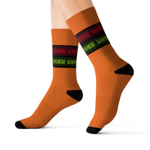 Lade das Bild in den Galerie-Viewer, 8 Game Over Orange Socks by Calico Jacks