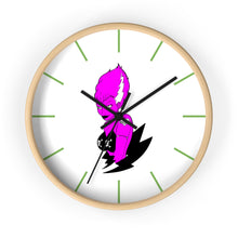 Cargar imagen en el visor de la galería, 6 Wall clock Frankies Girl Purple design by Calico Jacks