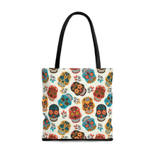 Load image into Gallery viewer, Sugar Skulls Tote Bag
