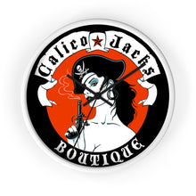 Load image into Gallery viewer, 3 Wall clock Pirate Red design by Calico Jacks