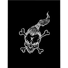 Cargar imagen en el visor de la galería, 3 Microfiber Duvet Cover Voodoo Bones White design by Calico Jacks