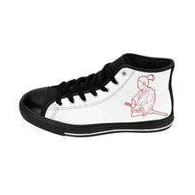 Load image into Gallery viewer, 2 Men's High-top Sneakers Red Samurai by Calico Jacks