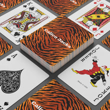 Load image into Gallery viewer, Calico Jacks Poker Cards Tiger Print