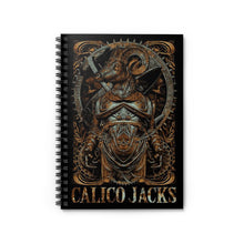 Cargar imagen en el visor de la galería, 1 Minotaur Note Book Spiral Notebook Ruled Line by Calico Jacks