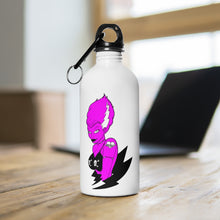 Load image into Gallery viewer, 6 Stainless Steel Water Bottle Purple Lady Frankenstein design by Calico Jacks
