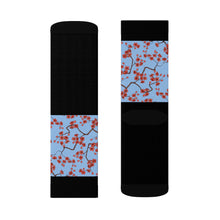 Load image into Gallery viewer, 6 Cherry Blossom Tops of Socks by Calico Jacks