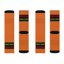 Lade das Bild in den Galerie-Viewer, 9 Game Over Orange Socks by Calico Jacks