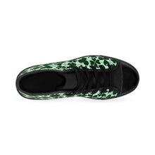Lade das Bild in den Galerie-Viewer, 2 Men's High-top Sneakers Lucky Clovers by Calico Jacks