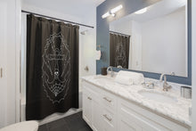 Load image into Gallery viewer, 2 Shower Curtain Anchor Black design by Calico Jacks
