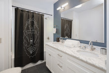 Load image into Gallery viewer, 2 Shower Curtain Anchor Black design by Calico Jacks