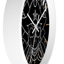 Cargar imagen en el visor de la galería, 7 Wall clock Skull White design by Calico Jacks