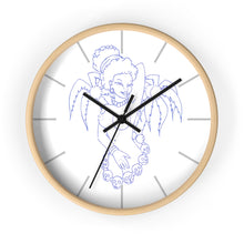 Cargar imagen en el visor de la galería, 17 Wall clock Hula Blue design by Calico Jacks