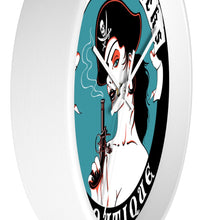 Cargar imagen en el visor de la galería, 11 Wall clock Pirate Blue design by Calico Jacks