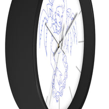 Load image into Gallery viewer, 11 Wall clock Hula Blue design by Calico Jacks
