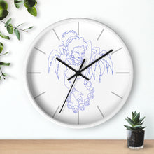 Cargar imagen en el visor de la galería, 7 Wall clock Hula Blue design by Calico Jacks