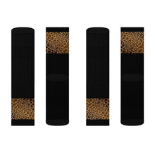 Load image into Gallery viewer, 2 Giraffe Print Tops of Socks by Calico Jacks