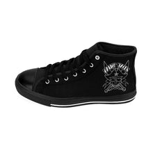 Load image into Gallery viewer, Men's High-top Sneakers White Skull by Calico Jacks