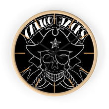 Cargar imagen en el visor de la galería, 5 Wall clock Skull White design by Calico Jacks