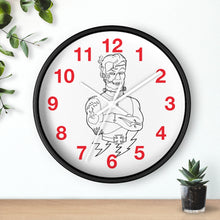 Load image into Gallery viewer, 9 Wall clock Frankie design by Calico Jacks
