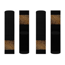 Load image into Gallery viewer, 9 Giraffe Print Tops of Socks by Calico Jacks