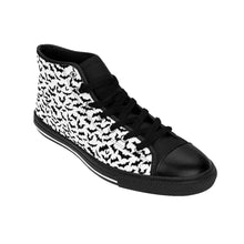 Load image into Gallery viewer, 8 Women's High-top Sneakers White Bats by Calico Jacks