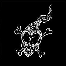Cargar imagen en el visor de la galería, 2 Microfiber Duvet Cover Voodoo Bones White design by Calico Jacks